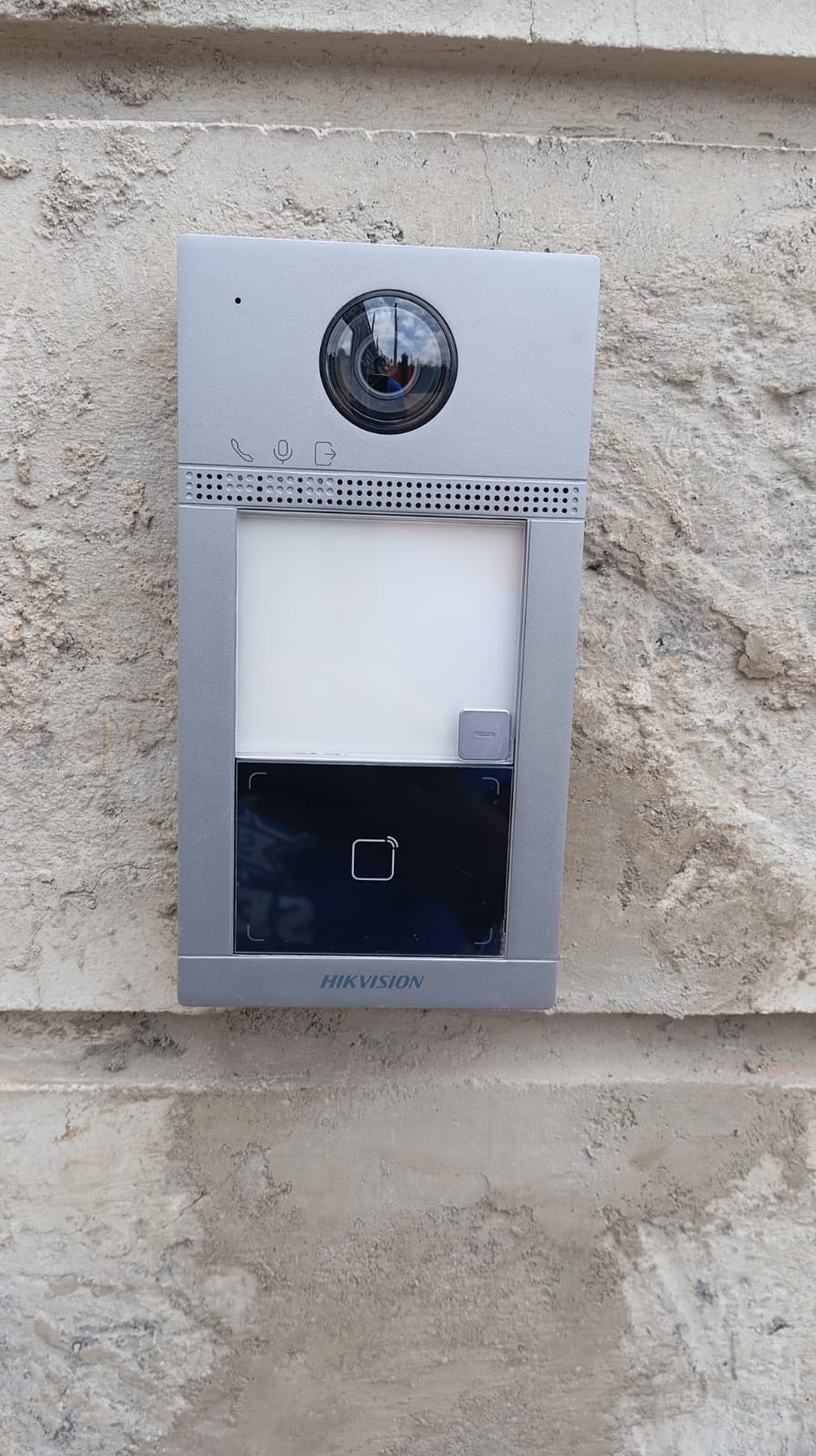 Hikvision video intercom with built-in access control